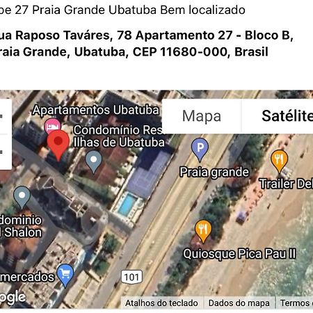 Ape 27 Praia Grande Ubatuba Bem Localizado Bagian luar foto